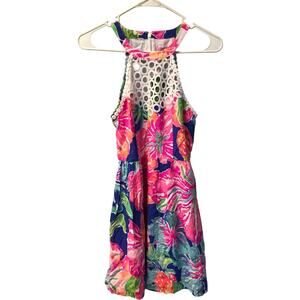 lilly pulitzer rivera midi dress Lilly Pulitzer Rivera Midi Dress Resort White Tangerine Dream Poly Clip  Jacquard LG at Amazon Women's Clothing store